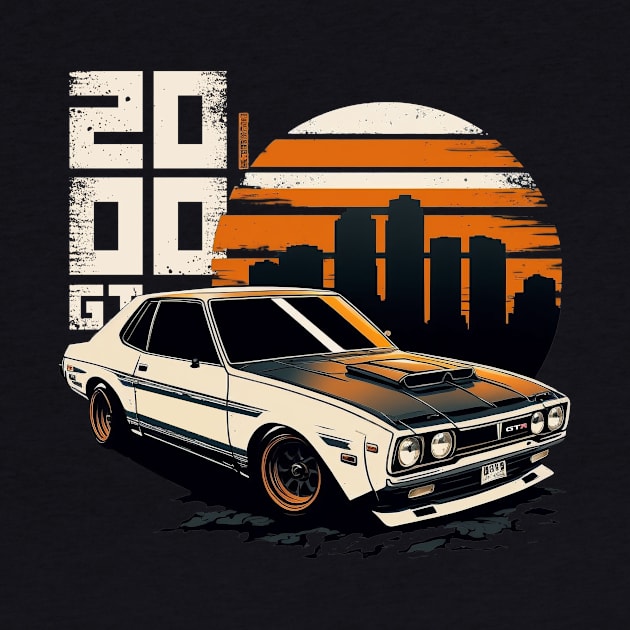 2000 GT skyline by Kid Relic